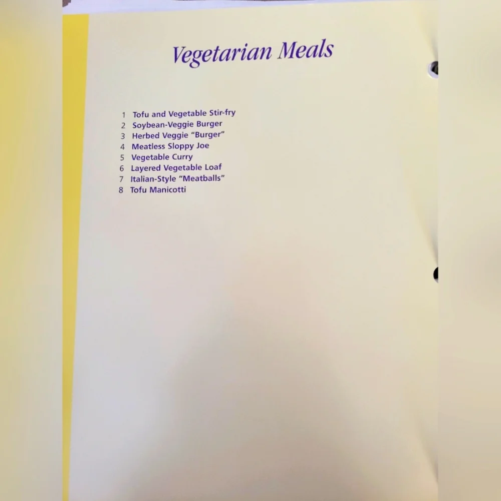 LA Lite Hard Cover Loose Leaf Cookbook Hundreds of Healthy Recipes